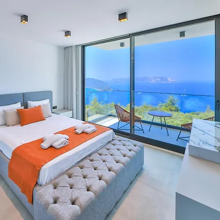 Infinity Sky - Private Pool - Panoramic Sea View * Kaş