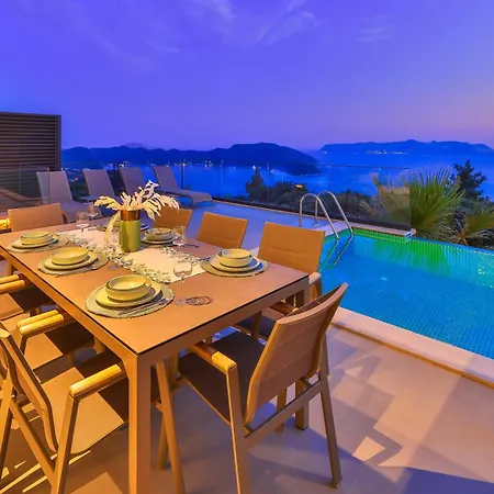 Infinity Sky - Private Pool - Panoramic Sea View Kaş