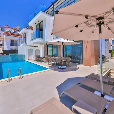 Infinity Sky - Private Pool - Panoramic Sea View Kaş